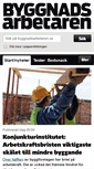 Mobile Screenshot of byggnadsarbetaren.se